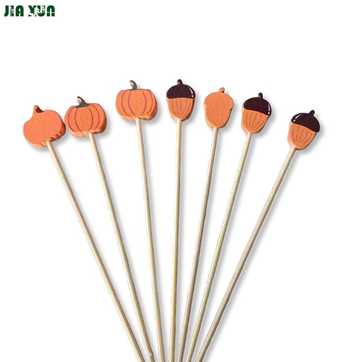 custom holiday cocktail picks